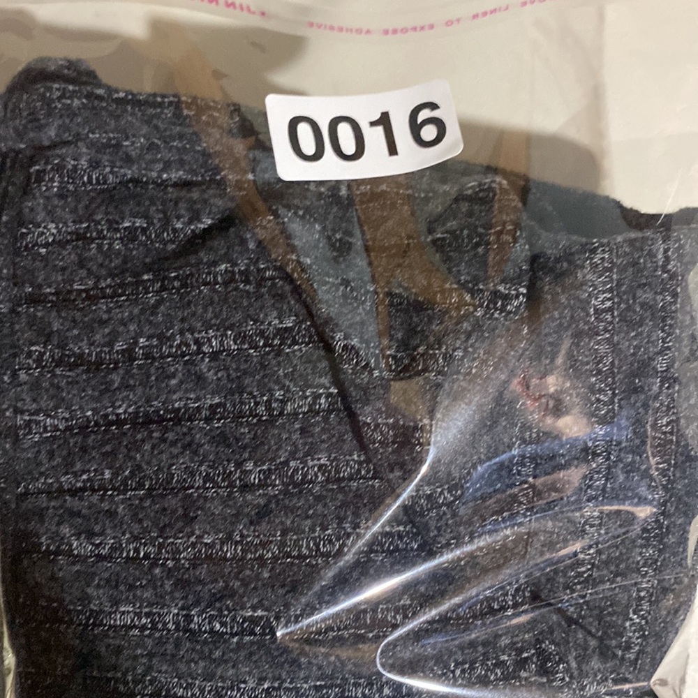 Anthropologie Saturday Sunday sweater XSP grunge dark gray gothic grunge Fall - Picture 9 of 9